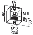 UDS. AMORTIGUADOR AMC Akustik 3 B-60 (25-60Kg)