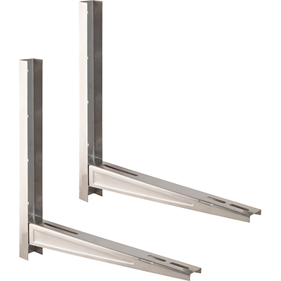 UDS. JUEGO SOPORTES SOLDADOS ACERO INOX AISI 304 450X450X1,5 MM.