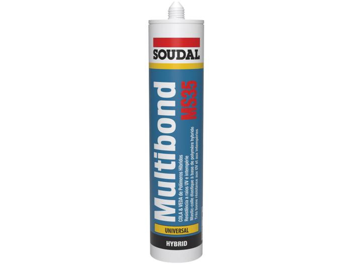 UDS. CARTUCHO POLIMERO MS SOUDAL MULTIBOND MS35 GRIS (290 ml)