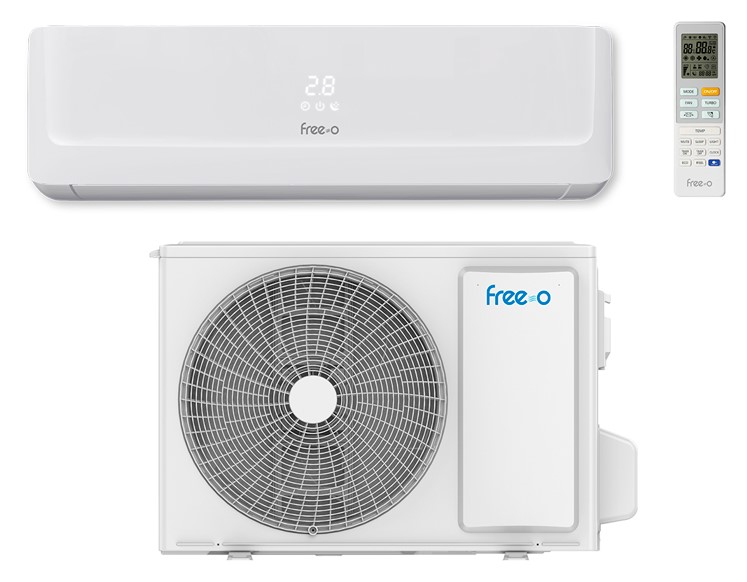 CONJUNTO 1X1 SPLIT PARED FREE-O 25 TT WIFI 2,5kW (20 m2)