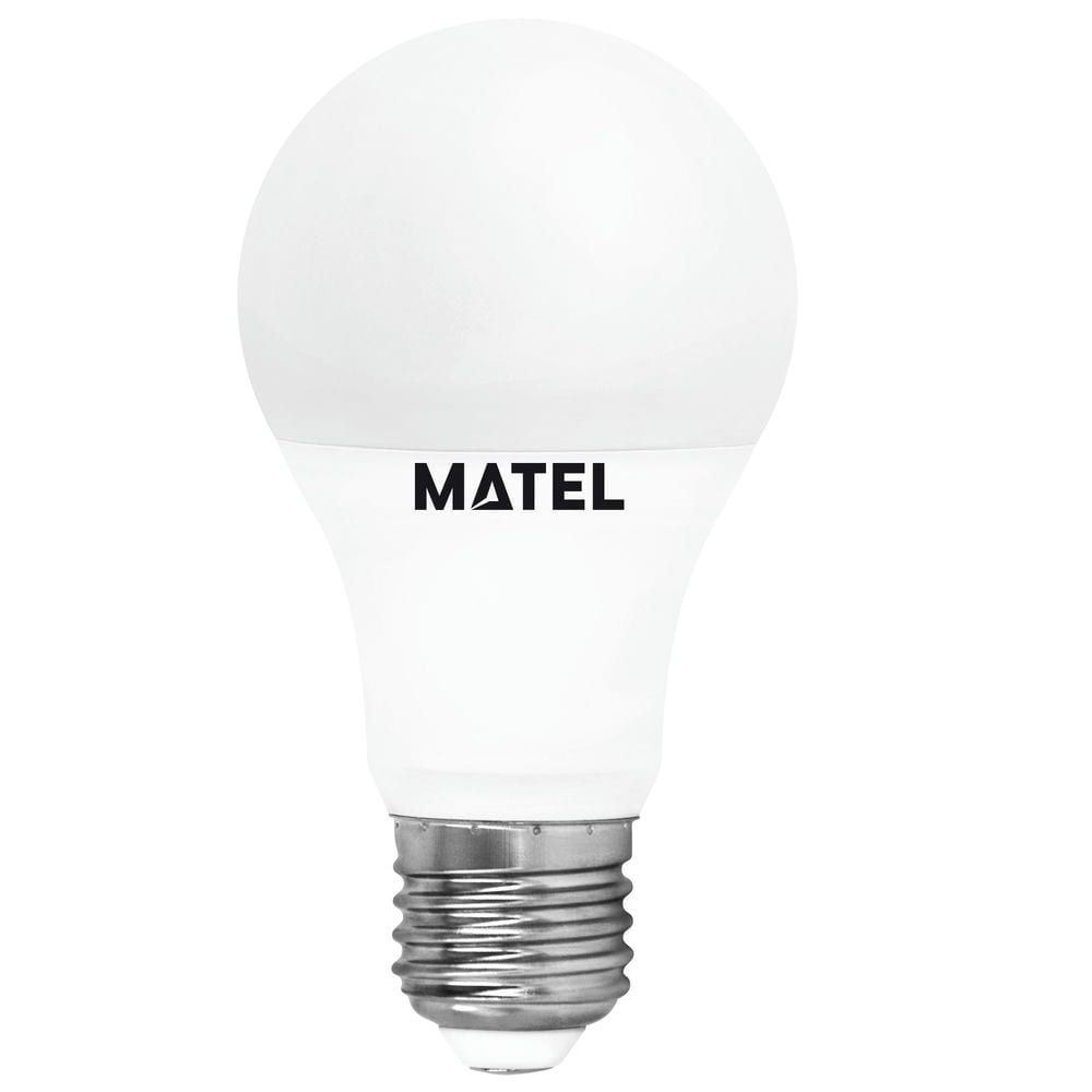 BOMBILLA LED ESTÁNDAR MATEL E27 10W FRÍA