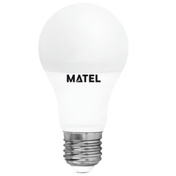 [21813] BOMBILLA LED ESTÁNDAR MATEL E27 10W FRÍA